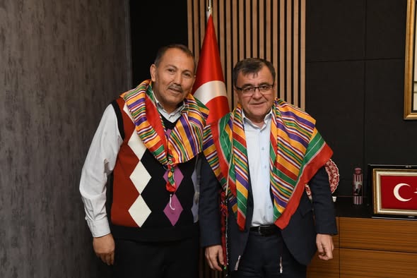 Balıkesir Yörük Türkmen Dernekleri Başkanı Hakan Şehirli'yi Ziyaret Etti