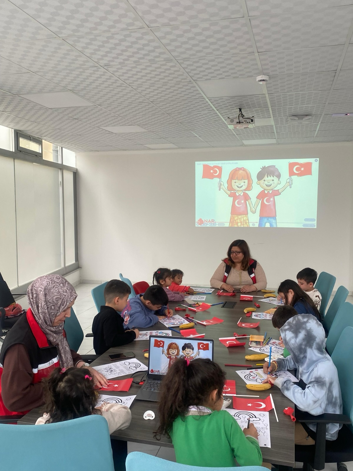 Karesi'de Çocuklar Milli Değerlerle Buluştu: Vatan Sevgisi Etkinlikleri