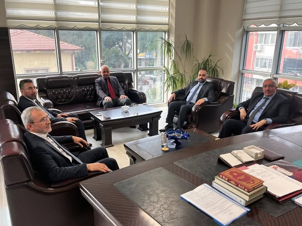 Balıkesir'de Müftülerden Burhaniye'ye Hayırlı Olsun Ziyareti