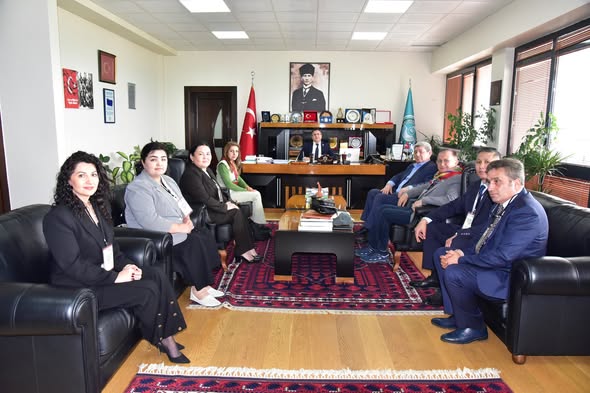 Kuvayı Milliye Şehri Balıkesir'de Uluslararası Yörük Türkmen Sempozyumu Heyeti Üniversitede