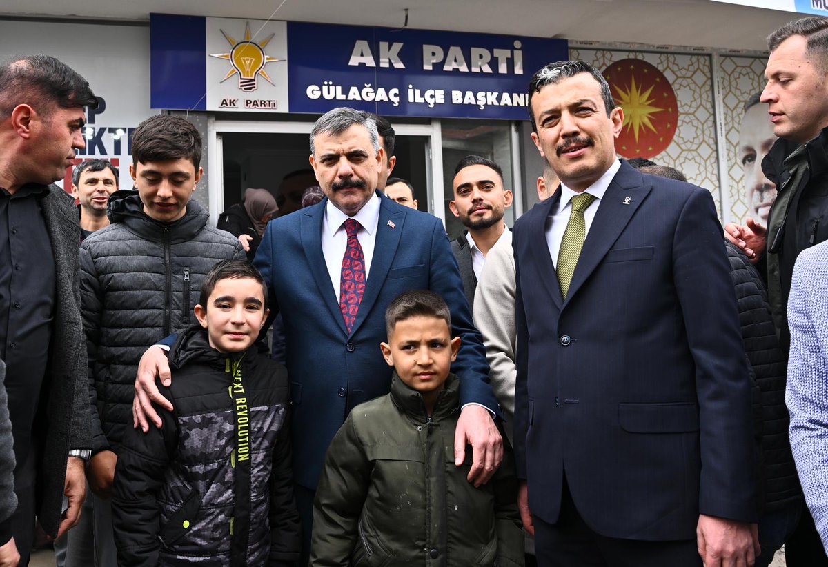 İçişleri Bakanı Ciftçi, AK Parti Gülağaç Teşkilatını Ziyaret Etti