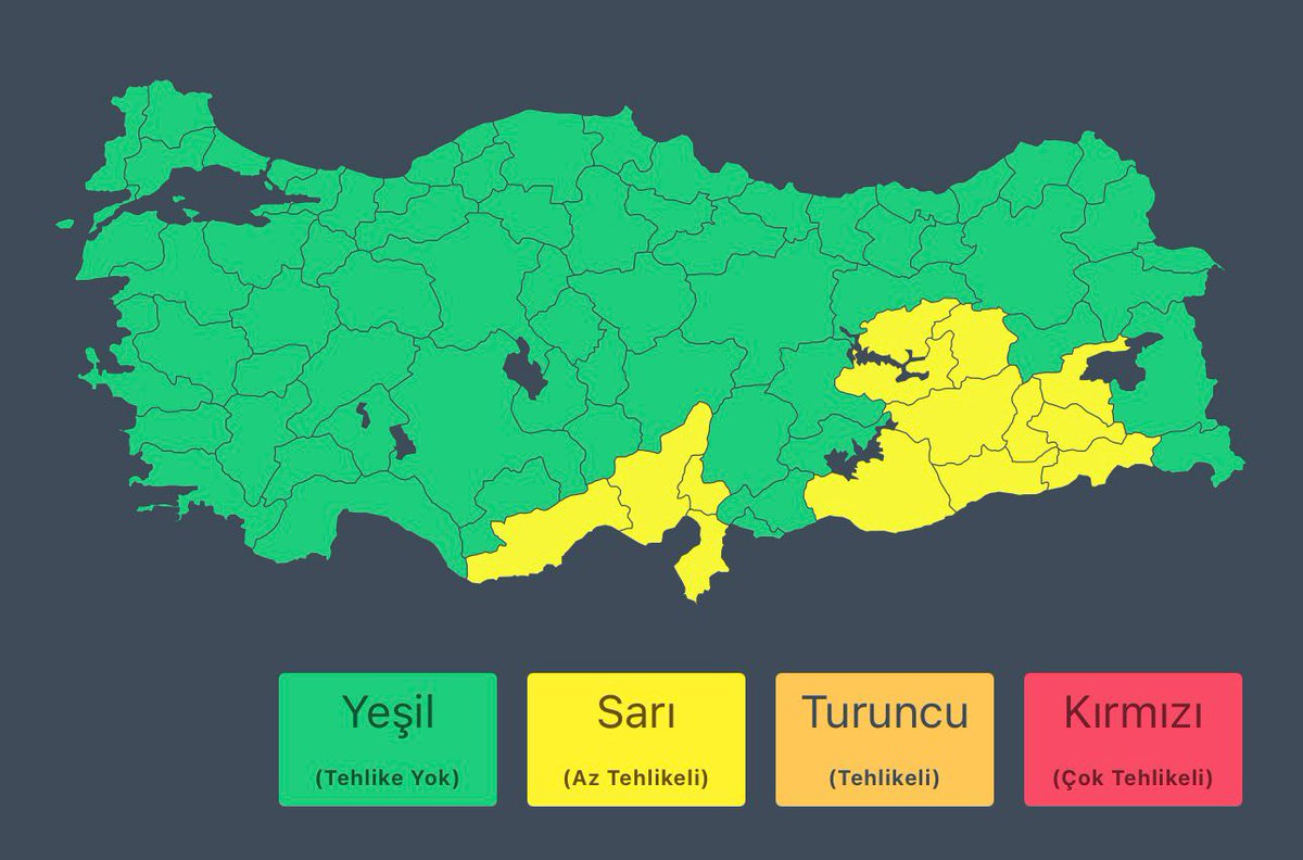 15 İlde Kuvvetli Sağanak Uyarısı: 19 Nisan Pazar Gününe Dikkat