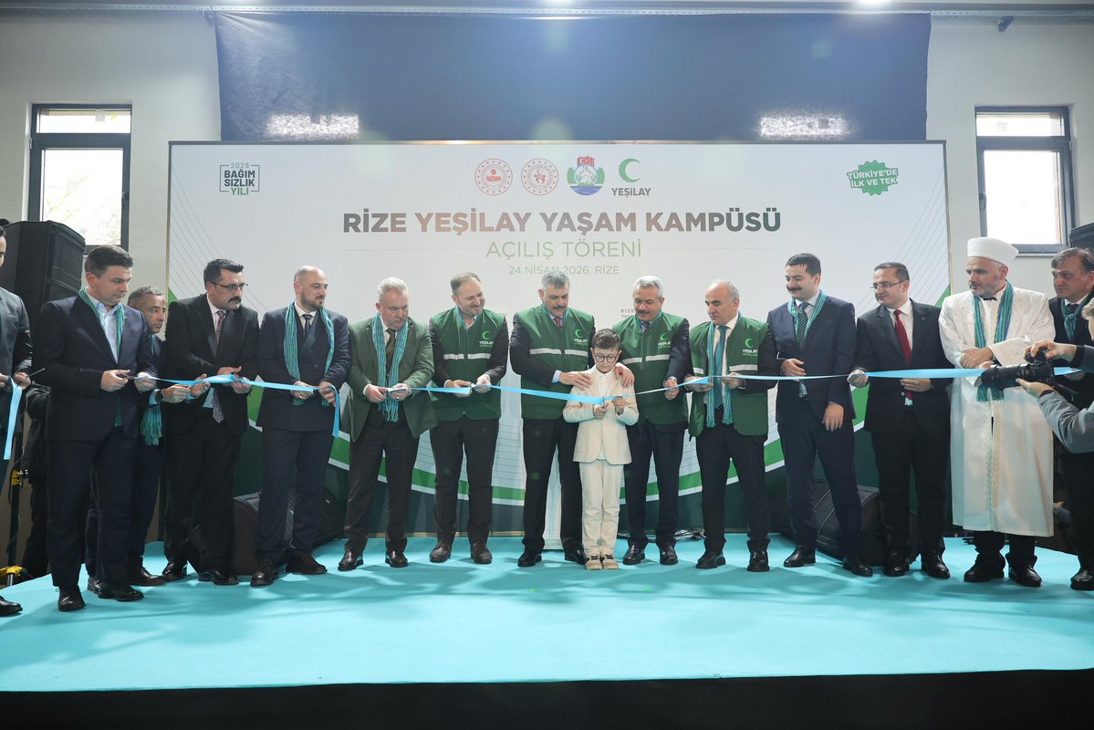Rize'de Bağımlılıkla Mücadele İçin Kritik Adım: Yeşilay Yaşam Kampüsü Açıldı