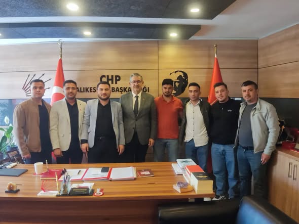 CHP Balıkesir İl Başkanı Erden Köybaşı, Havranlı Gençleri Ağırladı