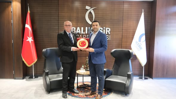 BESOB Başkanı Erdem, Balıkesir Ticaret Odası'nı Ziyaret Etti