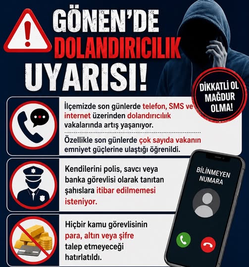 Gönen'de Dolandırıcılık Alarmı: Polis ve Savcı Kılığında Yeni Yöntemler