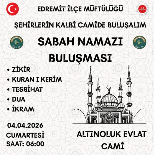 Edremit'te Camii Çocuk Buluşmaları Osmanlı Camisi'nde Yapılacak