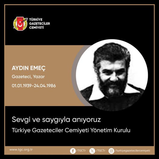 Türkiye Gazeteciler Cemiyeti'nden Orhan Koloğlu'na Anma