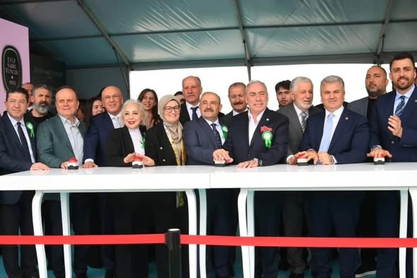 Eyüp Sabri Tuncer Balıkesir OSB'de Ekstra Nötral Alkol Tesisi Temeli Atıldı