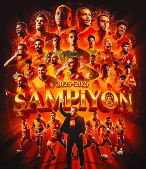 Erdek'ten Galatasaray'ın 4. Üst Üste Şampiyonluğuna Tebrik
