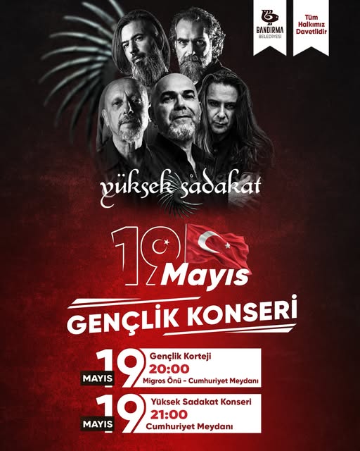 Bandırma'da 19 Mayıs Coşkusu: Gençlik Korteji ve Yüksek Sadakat