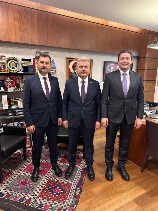 Balıkesir İl Müdürleri TBMM'de Milletvekili Canbey'i Ziyaret Etti