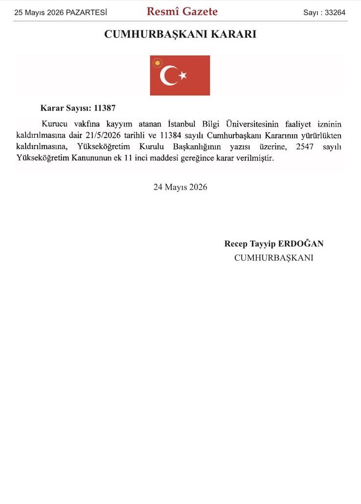 Bilgi Üniversitesi Krizi: Milletvekilinin Sosyal Medya Paylaşımı