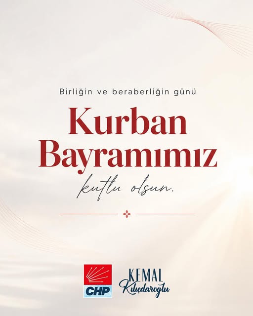 Kılıçdaroğlu'ndan Kurban Bayramı mesajı: Kardeşliğimiz eksilmeyecek