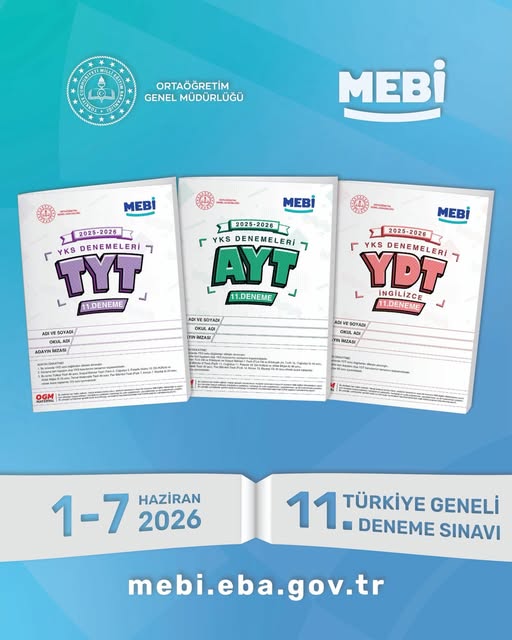 Balıkesir'de MEBİ Deneme Sınavı: TYT, AYT ve YDT İçin Son Şans
