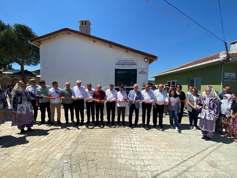 Çanakkale Süle Mahallesi'nde Sosyal Yaşam Merkezi ve Muhtarlık Hizmet Binası Açılışı Gerçekleştirildi