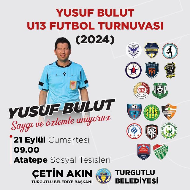 “Yusuf Bulut U13 Futbol Turnuvası” Anısına Özel Etkinlik