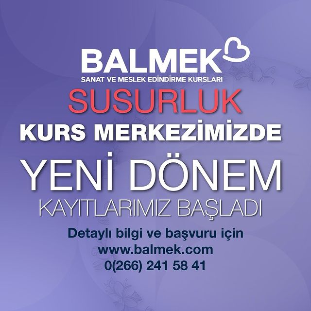 Balıkesir'de Meslek Edindirme Merkezi Yeni Dönem Kayıtlarını Başlattı