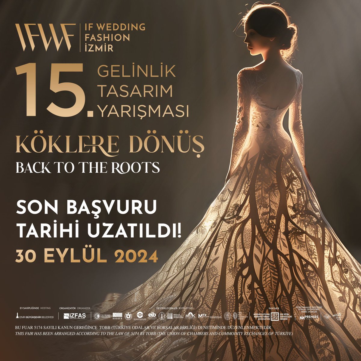 IF Wedding Fashion Gelinlik, Damatlık ve Abiye Giyim Fuarı'nda Köklere Dönüş Temalı Gelinlik Tasarım Yarışması