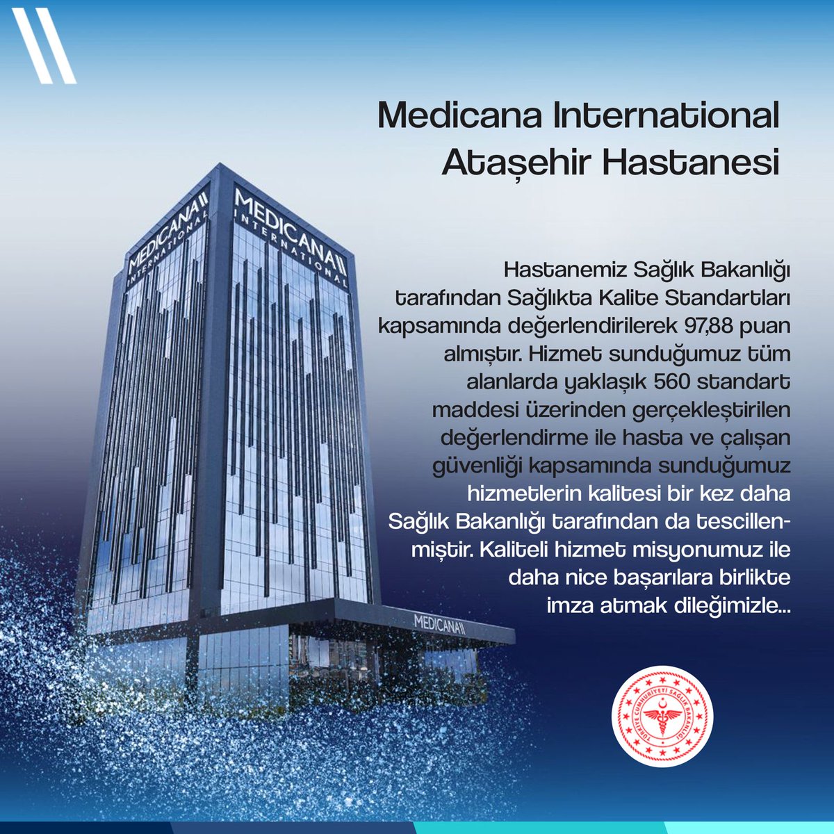 Medicana International Ataşehir Hastanesi Başarılı Performansıyla Öne Çıkıyor