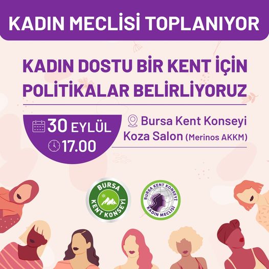 Kadın Dostu Kent İçin Toplantı