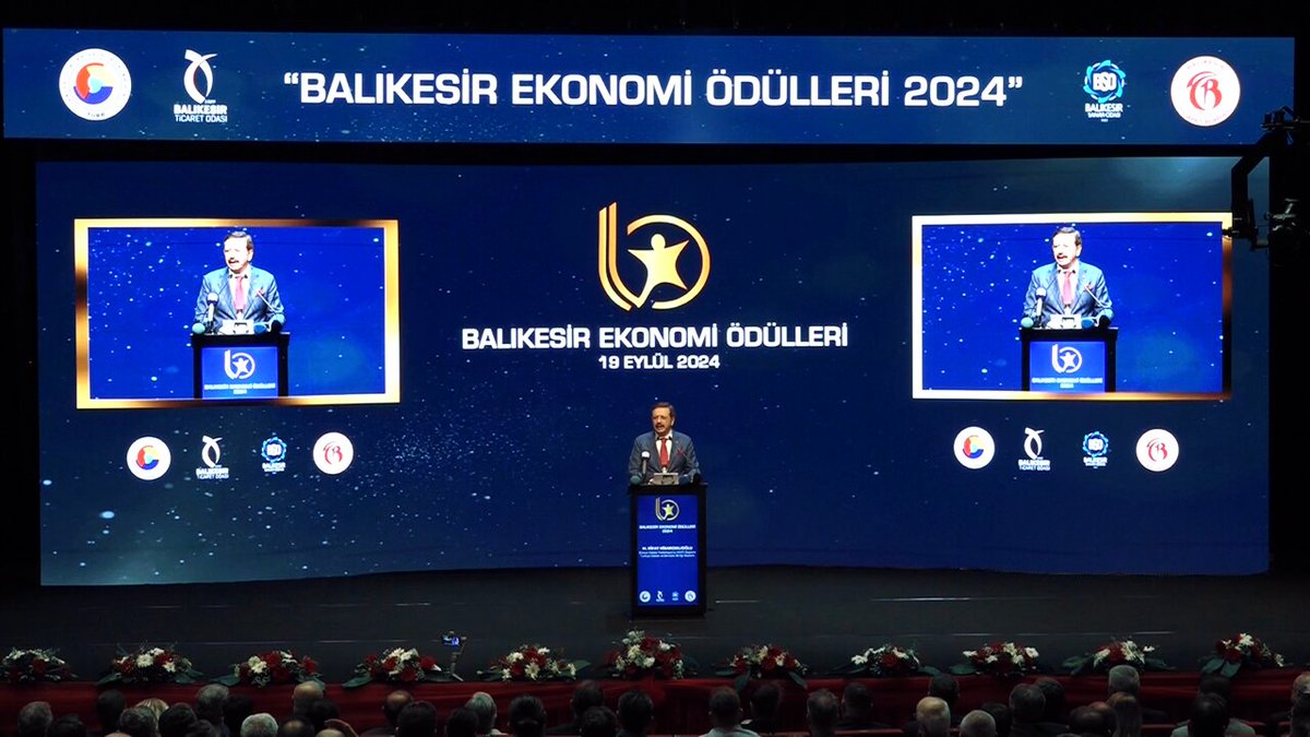 Balıkesir Ekonomi Ödülleri Töreni Yapıldı