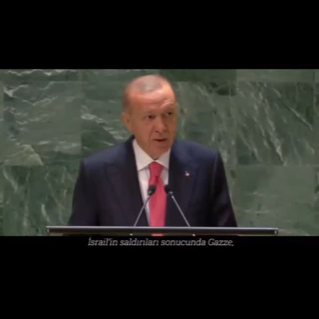 Cumhurbaşkanı Erdoğan'dan Gazze Açıklaması