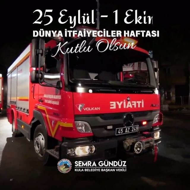 İtfaiyecilik Haftası Kutlaması