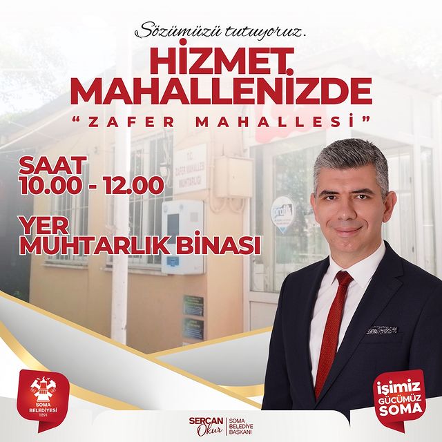 Zafer Mahallesi'nde Hizmet Mesaisi Başlıyor