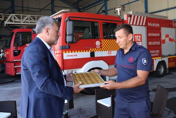 İtfaiye Haftası Etkinlikleri Kapsamında Ziyaret