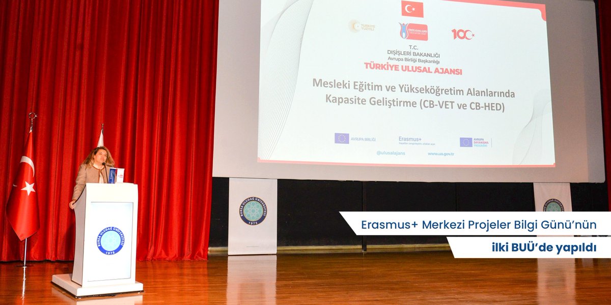 Erasmus+ Merkezi Projeler Bilgi Günü BUÜ’de Gerçekleştirildi