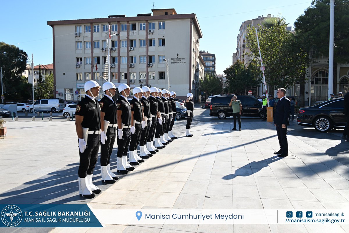 Manisa’da Vali Özkan İçin Karşılama Töreni Düzenlendi