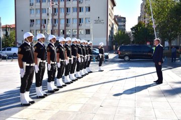 Vali Vahdettin Özkan'ın Karşılama Töreni