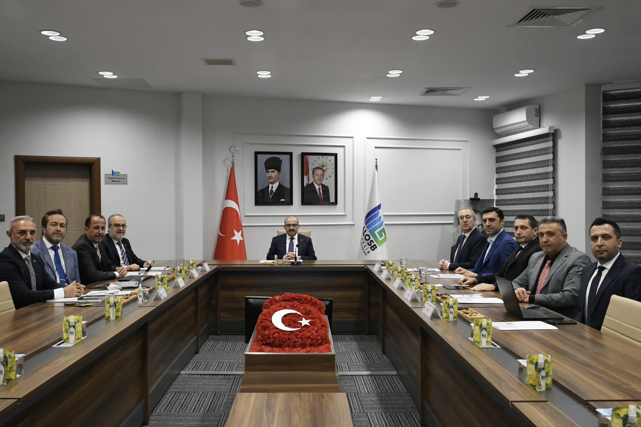 Balıkesir Organize Sanayi Bölgesi Yönetim Kurulu Toplantısı Gerçekleştirildi