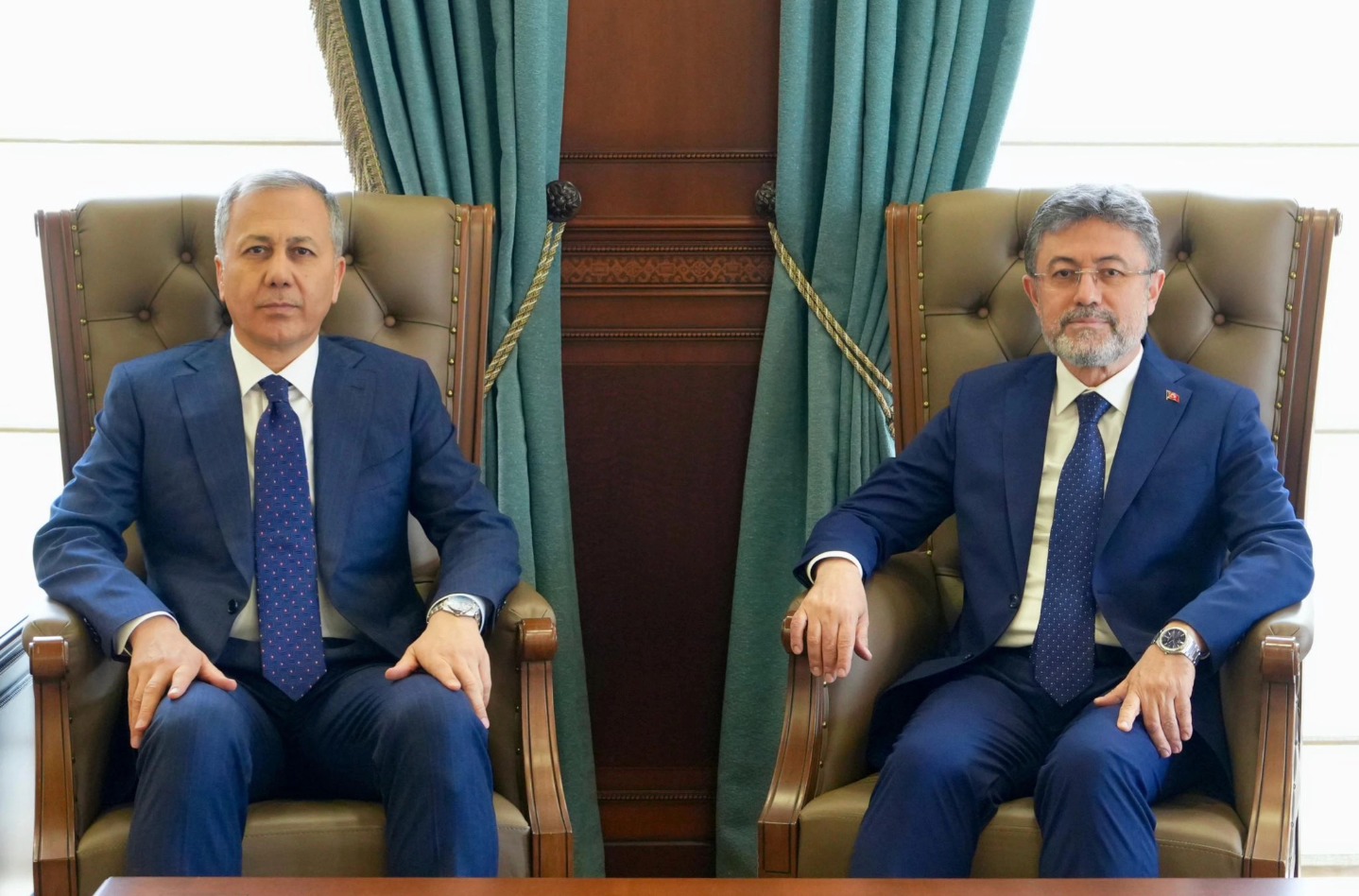 İçişleri ve Tarım Orman Bakanları Görüşme Gerçekleştirdi