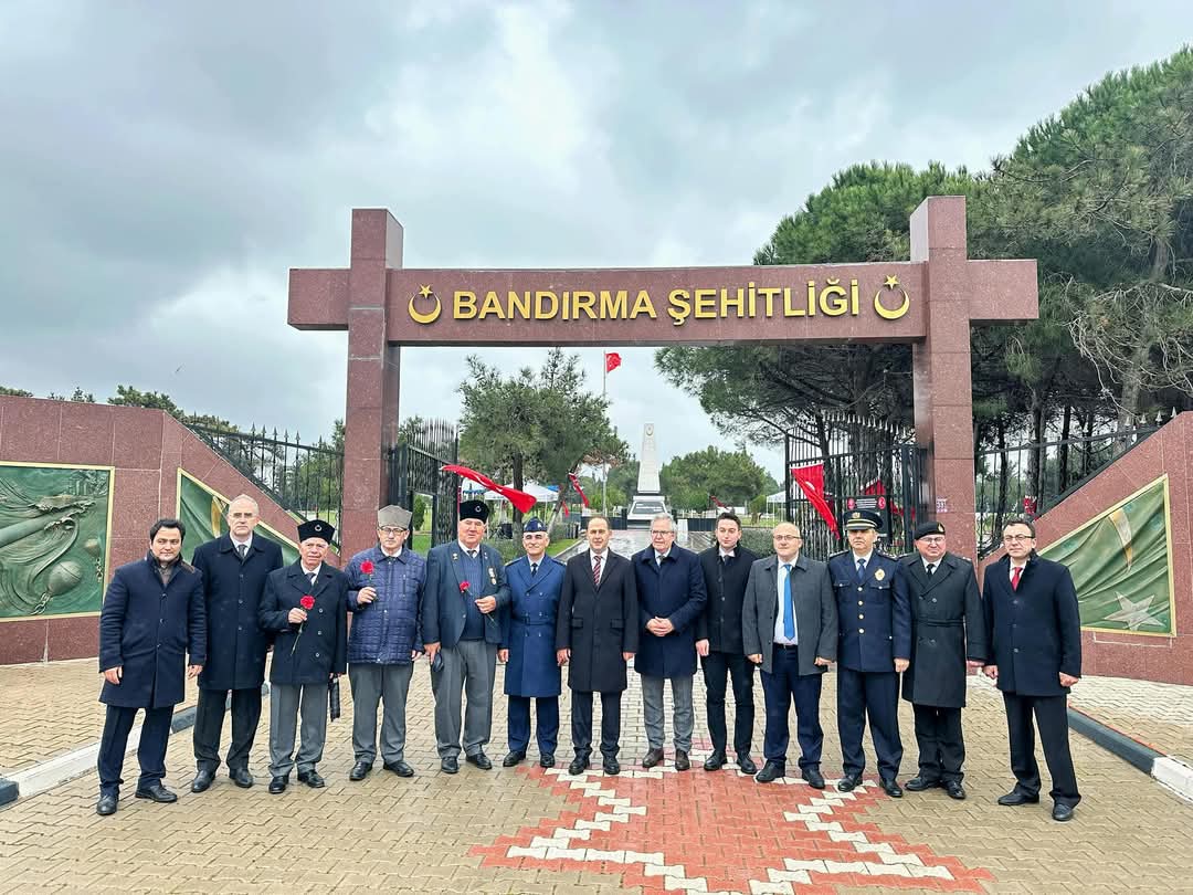 Bandırma'da 18 Mart Şehitleri Anma Günü ve Çanakkale Zaferi Töreni Düzenlendi