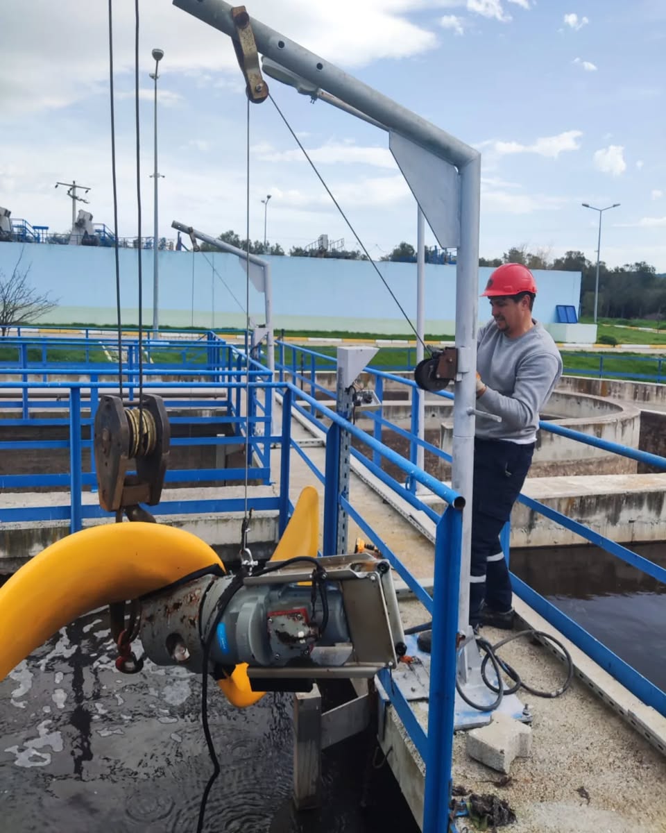 Atık Su Arıtma Tesisi Bakımları Devam Ediyor