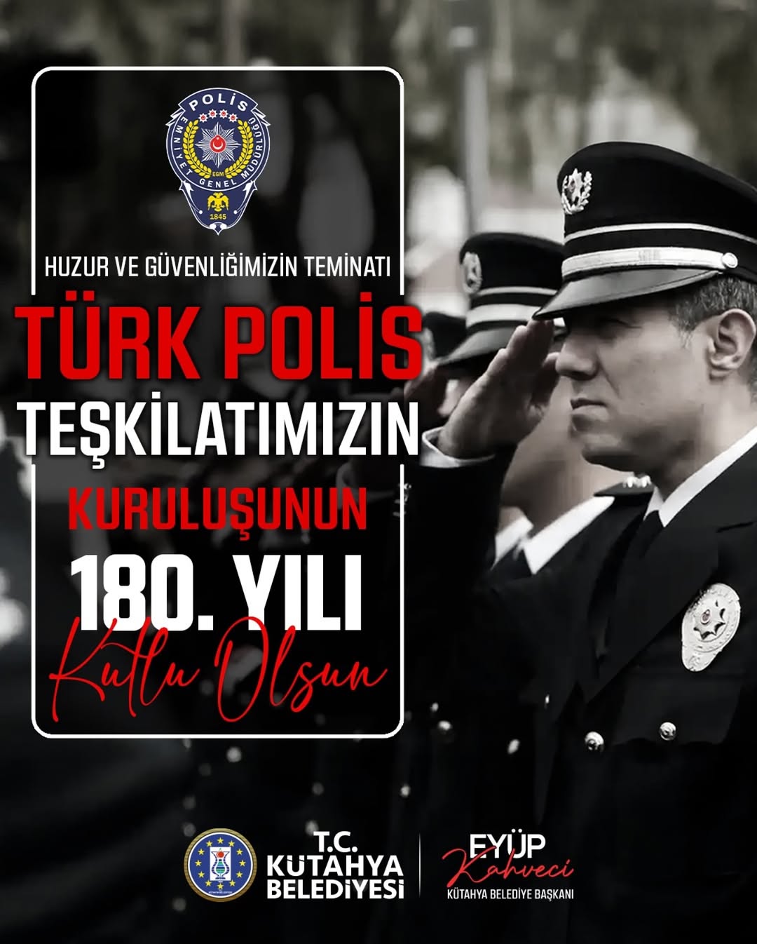 Kütahya'da Polis Haftası Kutlandı