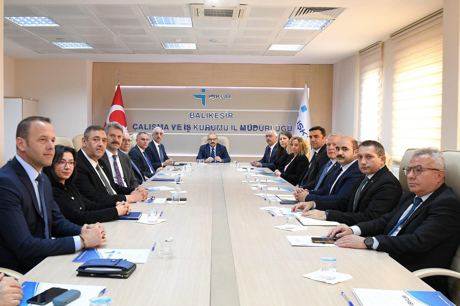 Balıkesir'de İstihdam ve Mesleki Eğitim Kurulunda Önemli Kararlar Alındı