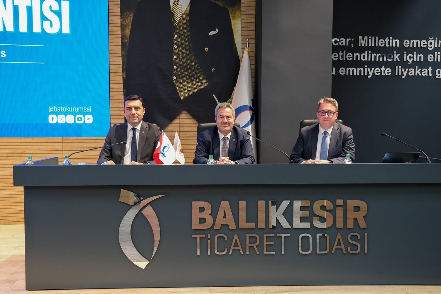 Balıkesir Ticaret Odası Nisan Ayı Meclis Toplantısı: Bölge Ekonomisine Odaklı Çalışmalar Değerlendirildi