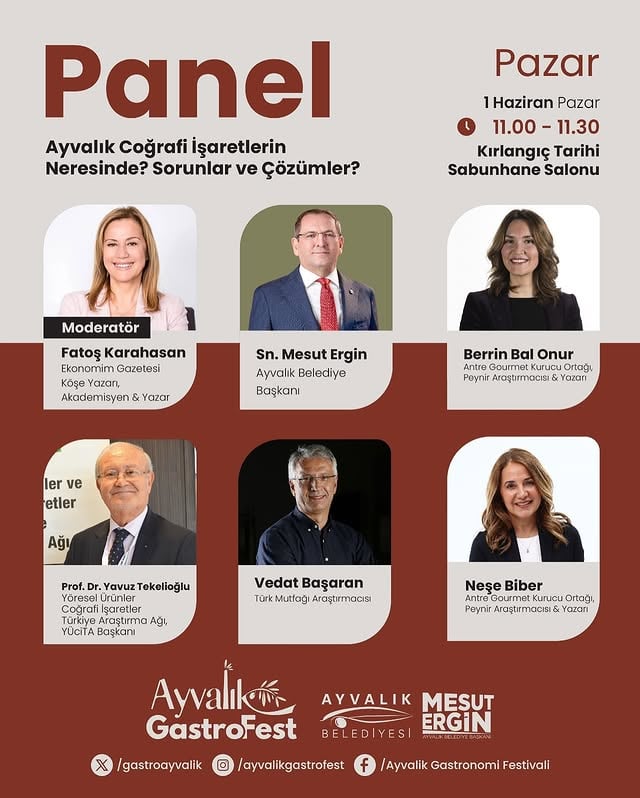 Ayvalık'ta GastroFest Paneli Düzenlendi
