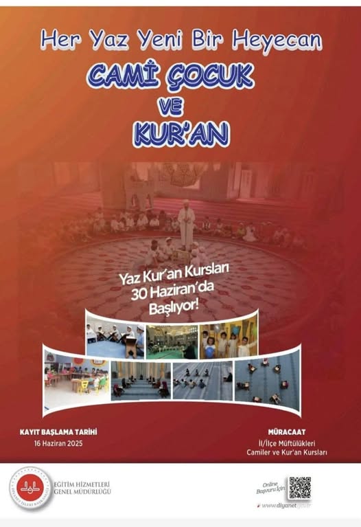 Bandırma'da 2025 Yaz Kur'an Kursları Yarın Başlıyor