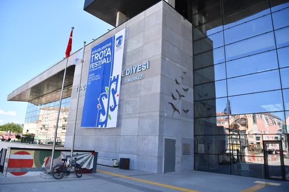 Çanakkale Troya Festivali Afişlerle Şehri Süsledi