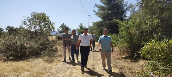 Kırkağaç'ta Sokak Hayvanları İçin Doğal Yaşam Alanı Projesi Vali Yardımcısı Tarafından İncelendi