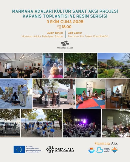 Marmara Aks Projesi Kapanış Toplantısı ve Resim Sergisi Düzenleniyor