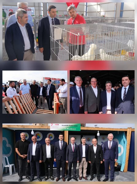 Balıkesir Tarım ve Hayvancılık Fuarı'nda Üreticiler ve Ticaret Odası Buluştu