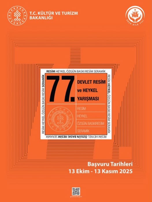 77. Devlet Resim ve Heykel Yarışması Başvuruları Ekim'de Başlıyor