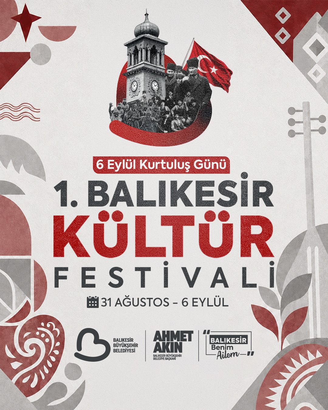 Balıkesir’in Kurtuluş Coşkusu Kültür Festivali İle Taçlanıyor
